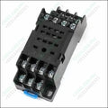 14 Pin 5A Coil 220V AC Power Relay Base Screw Terminals Base