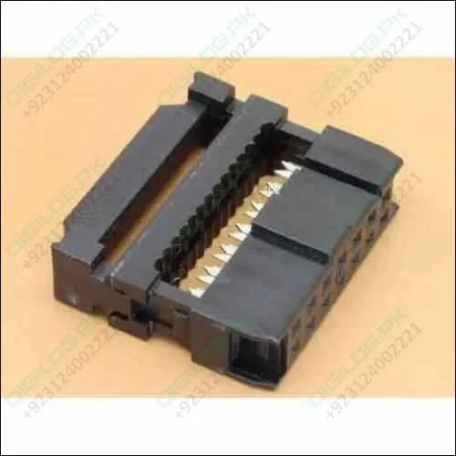 14 Pin IDC Connector 2x7 Pin Female Crimp Type – 2.54mm Pin Spacing for Ribbon Cable Connections in Pakistan