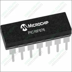 14 Dip 8 Bit Microcontroller Pic16f676