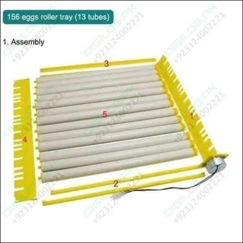 220v Egg Incubator Roller Tray Multifuntion 156 Birds Eggs