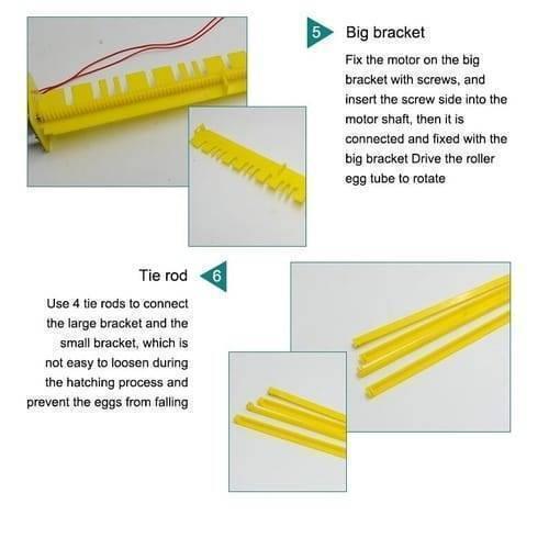 220v Egg Incubator Roller Tray Multifuntion 156 Birds Eggs