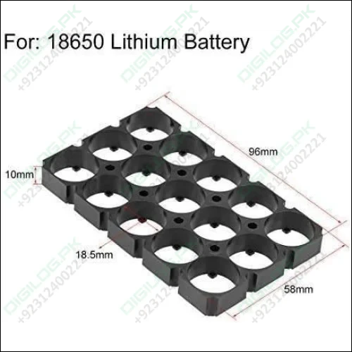 18650 Battery Holder 3x5 Cell Batteries Spacer Holders