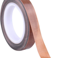 15mm Kapton (PTFE) Tape In Pakistan - shown as a single roll of brown, textured adhesive tape on a white plastic core.