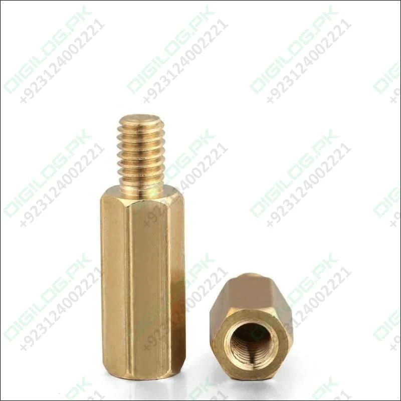 10mm + 5mm M3 Male To Female Pcb Spacer Brass Standoff
