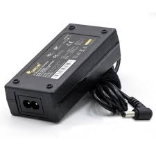 15W 5V 3A Power Supply AC Adapter - a black rectangular power brick with a two-pin AC input port and an attached DC output cable with a barrel connector.