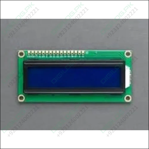 Blue 1602 Lcd 16x2 Character Arduino Display