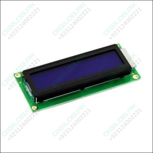 Blue 1602 Lcd 16x2 Character Arduino Display