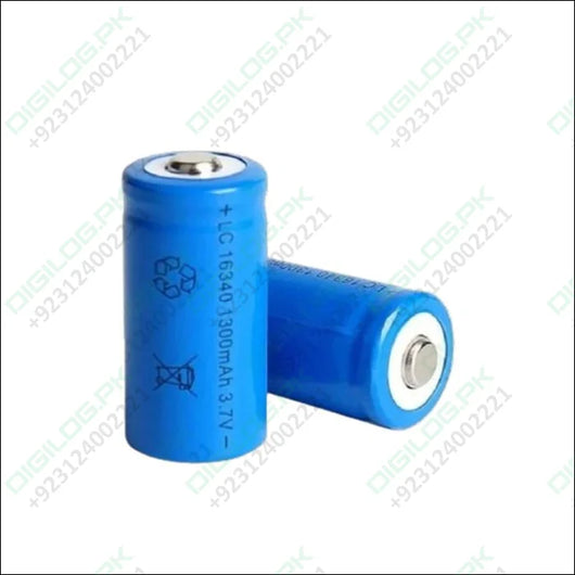 16340 Rechargeable Battery 100mah 3.7v Li-ion Cr123a