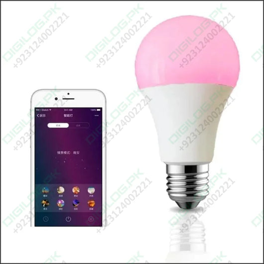 Tuya Smart Rgb Led Bluetooth Dimmable Light Bulb Lamp E27