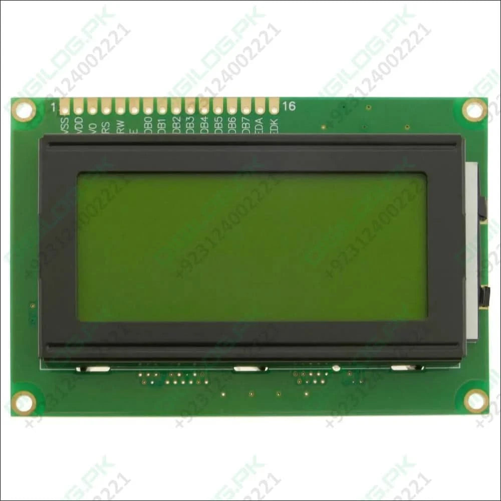 16x4 Character Lcd 1604 Green Display Module Fdcc1604