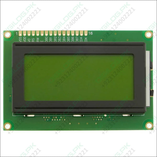 16x4 Character Lcd 1604 Green Display Module Fdcc1604