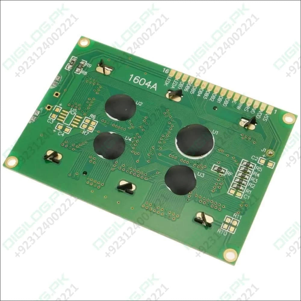 16x4 Character Lcd 1604 Green Display Module Fdcc1604