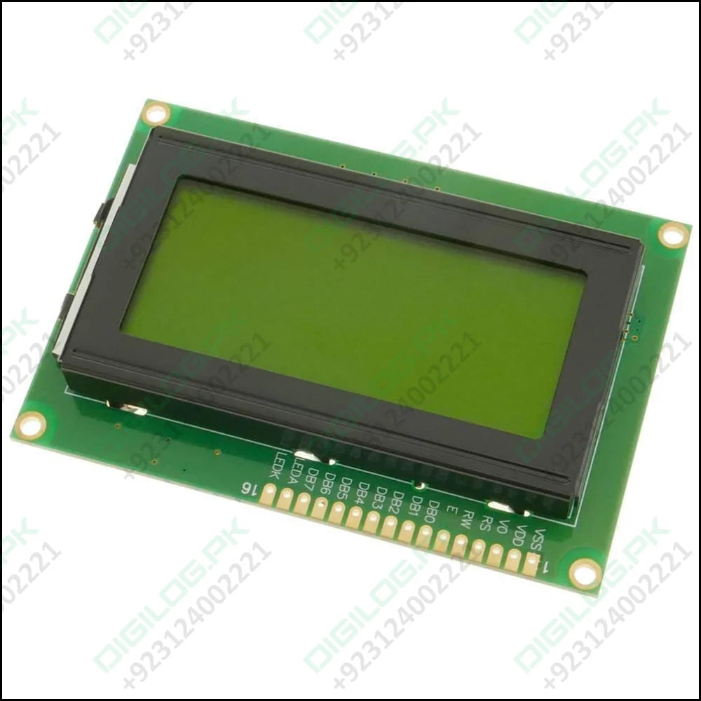 16x4 Character Lcd 1604 Green Display Module Fdcc1604