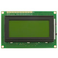 16x4 Character LCD 1604 Green LCD Display Module FDCC1604 Series For Arduino Raspberry Pi - a rectangular green screen with a black bezel and a row of 16 metal pin connectors at the top.