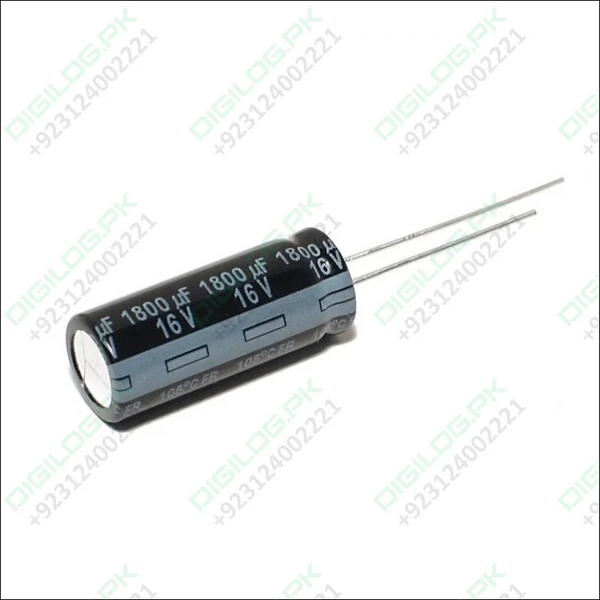 1800uF 16V Electrolytic Capacitor