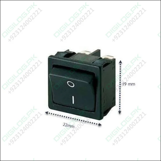 19mmx22mm 2 Position Rocker Switch 4 Legs In Pakistan