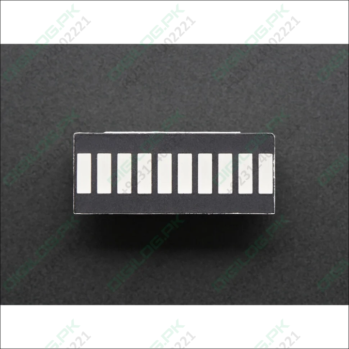 Green 10 Segment Light Bar Graph LED Display for Data Visualization ...