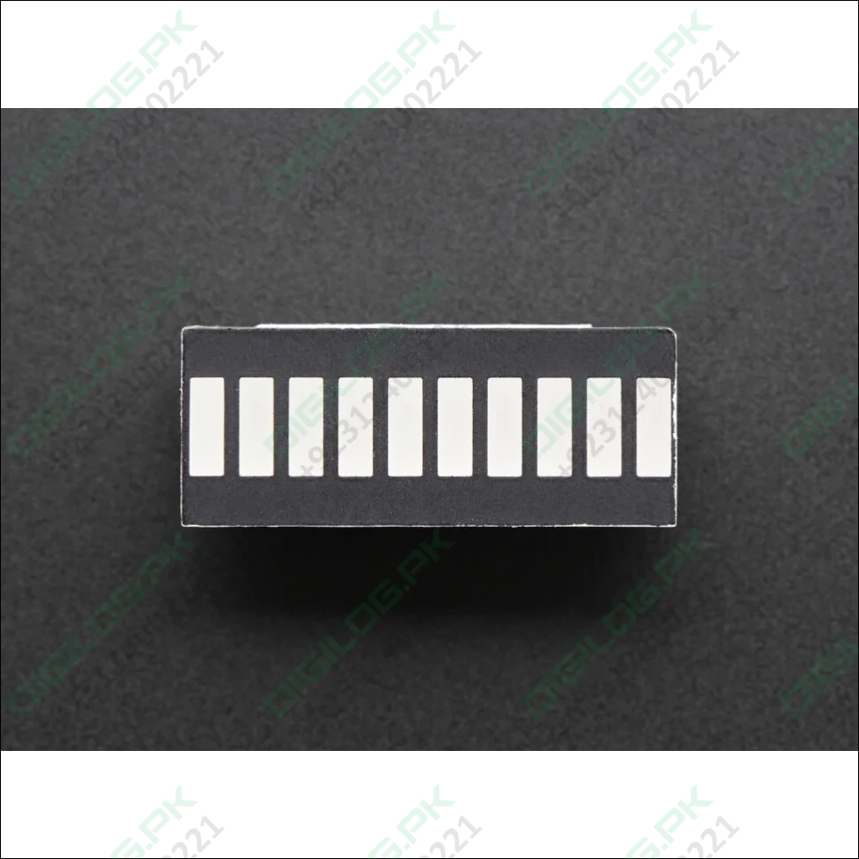 Green 10 Segment Light Bar Graph Led Display