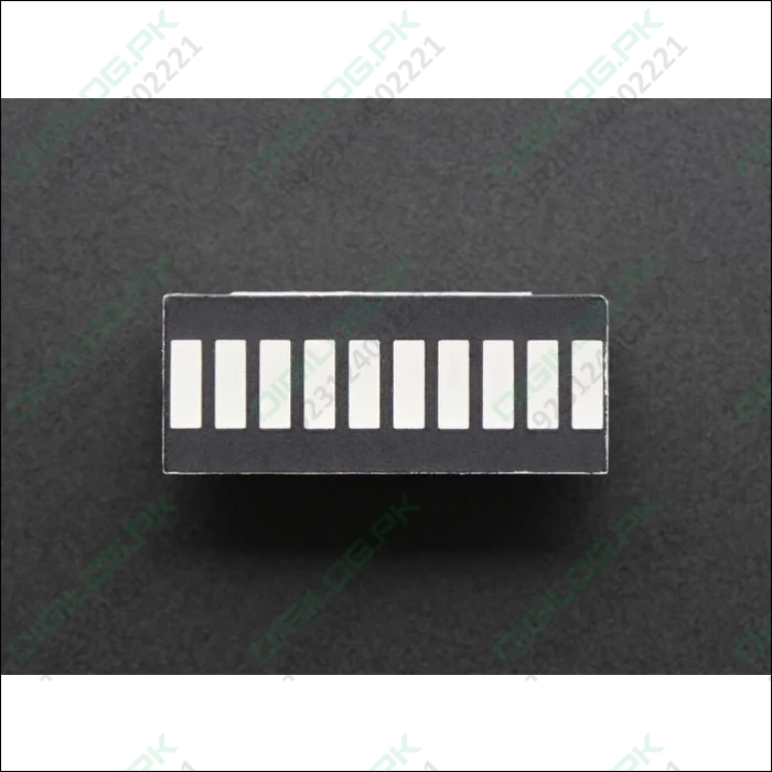 Red 10 Segment Light Bar Graph Led Display