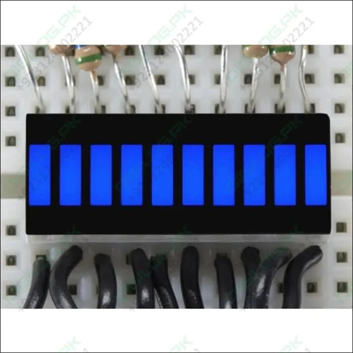 Shop the Blue 10 Segment Light Bar Graph LED Display for Bright ...