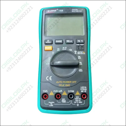 Winapex Digital Multimeter 18b True Tester Rms Ac Dc Volt