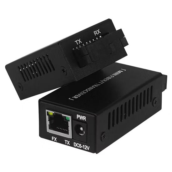 1 Pair Gigabit 1001000M AB SC Ethernet Fiber Switch Media Converter Rj45 Optic Transceiver 20KM