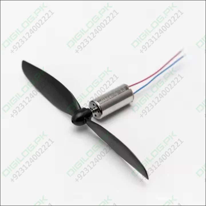 1 Pair Helicopter Coreless Micro Dc Motor with Propeller 1 motor 1 propellor