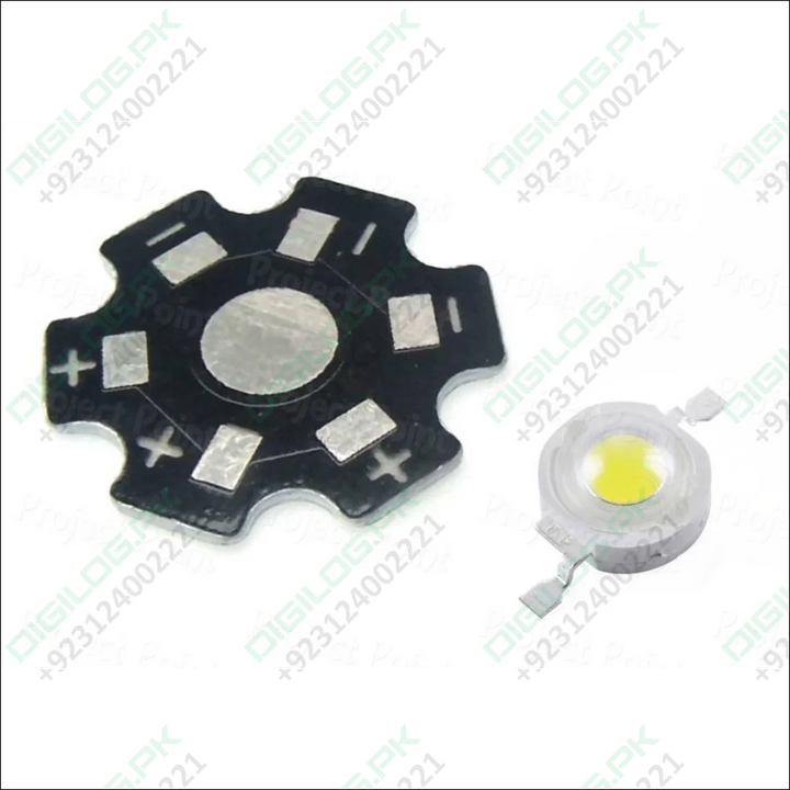 1w High Power White Smd Led With Heatsink