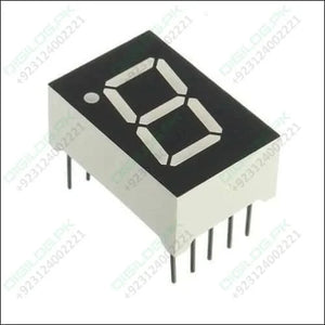 Ca 1 Digit 7 Segment 0.7 Inch Led Common Anode Display