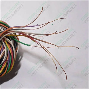 1 Meter 10pcs Hard Jumper Wires 100cm Spiral Wrap 10 Core