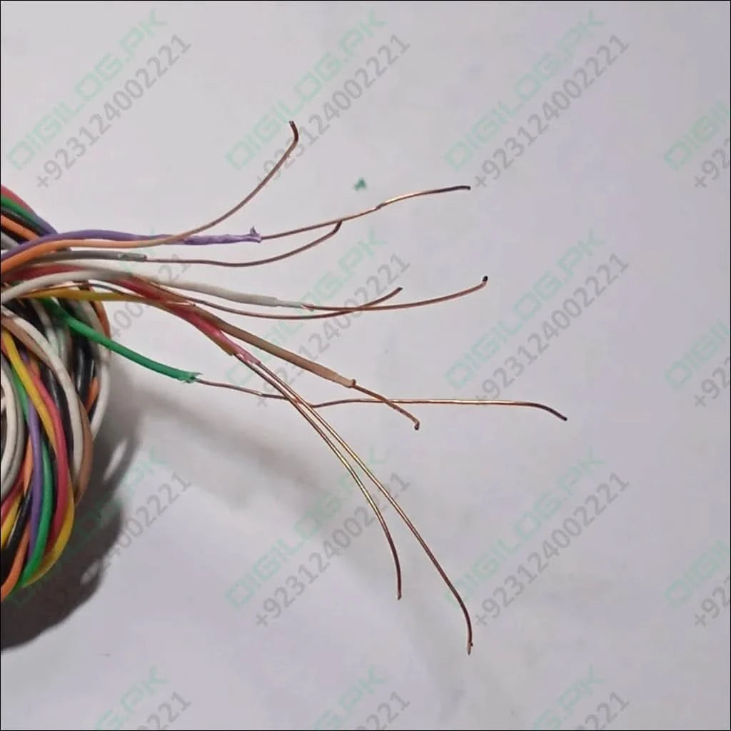 1 Meter 10pcs Hard Jumper Wires 100cm Spiral Wrap 10 Core