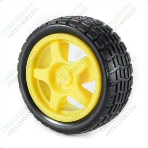 1 Piece Tt Motor Rubber Tires Dia 68mm Width 26mm Geared