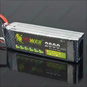 Lion Power 3s Lipo Battery 11.1 v 2800 Mah 35c Max 50c