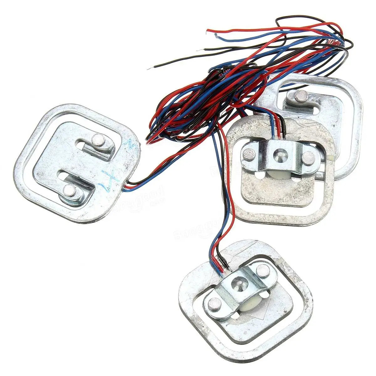 4Pcs 50kg Half Bridge Weight Scales Sensor Resistance Strain Human Scale Load Sensor