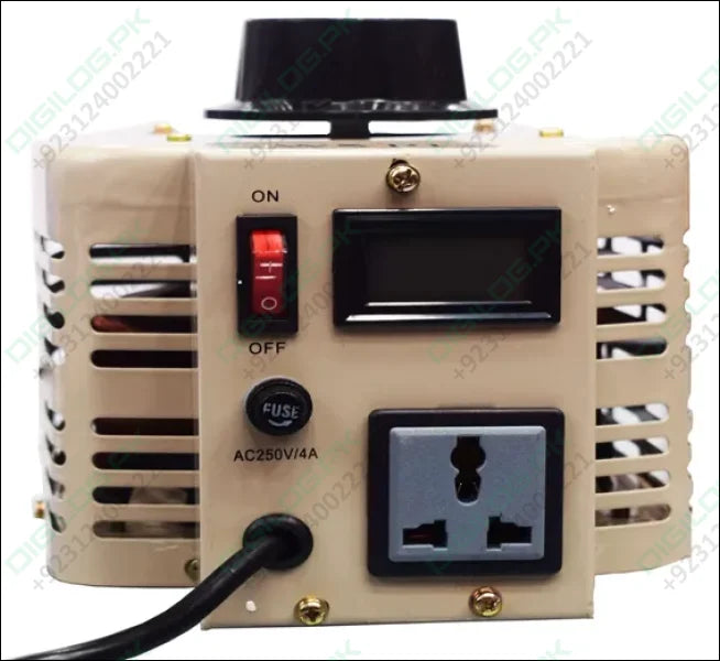1kVA Variac TDGC2 Single Phase Manual Voltage Regulator Variable Transformer in Pakistan