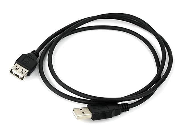 1m USB 2.0 Type A Male to Female extension cable