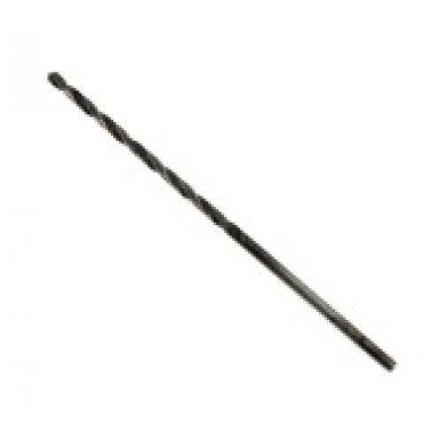1mm PCB Twist Drill Bit - a thin, dark-coloured metal drill bit with a spiral cutting flute design against a white background.
