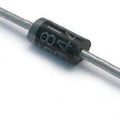 1N5819 Schottky Diode - a black axial-lead electronic component with a silver band on one end and printed text on its cylindrical body.