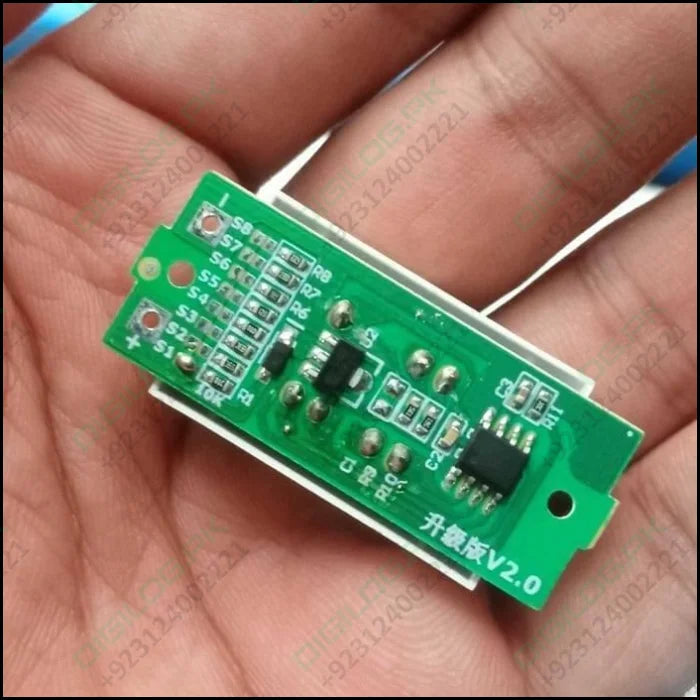 1s To 8s Adjustable Lithium Battery Fuel Gauge Led Display