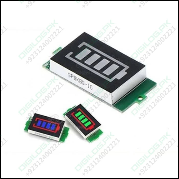 1s To 8s Adjustable Lithium Battery Fuel Gauge Led Display