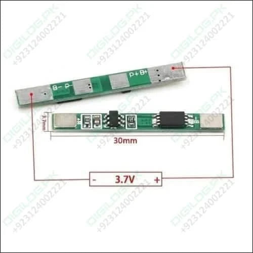 1s 3a 3.7v Li-ion Bms Pcm Protection Board Without Wire