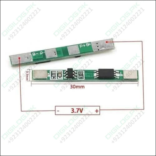 1s 3a 3.7v Li-ion Bms Pcm Protection Board Without Wire