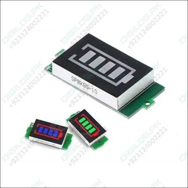 1s To 8s Adjustable Lithium Battery Fuel Gauge Led Display