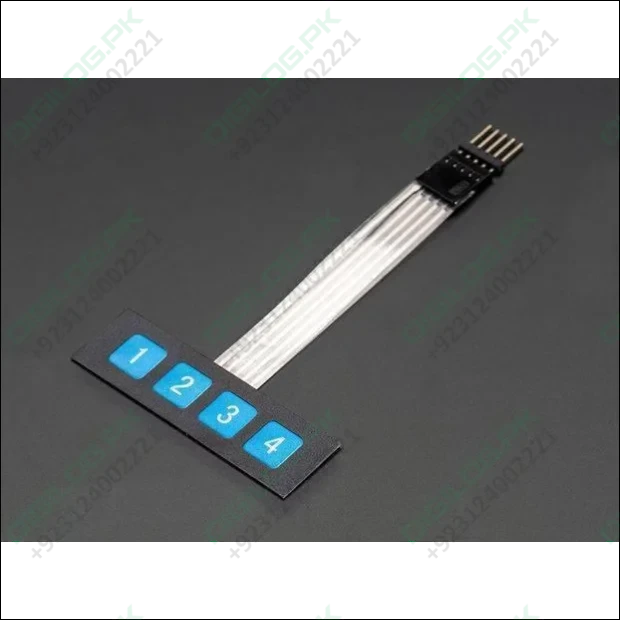 1x4 Keymatrix Key Matrix Membrane Switch Control Panel