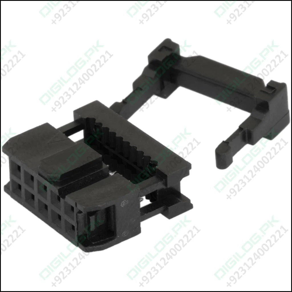 2.54mm Step 2x5 Pin 10 Idc Female Connector Fc - 10