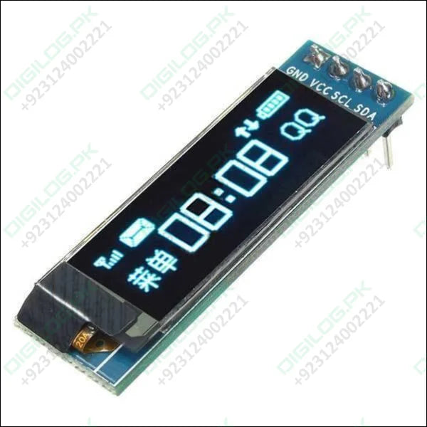 0.91 Inch 128×32 Oled Lcd Display Module Ic I2c Dc 3.3v 5v