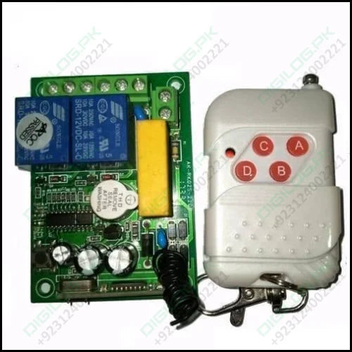 2 Channel Wireless 433mhz Remote Control Switch Module Ak