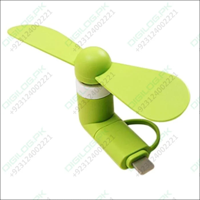 Portable 2 In 1 Mini Usb Fan For Phone Mix Color