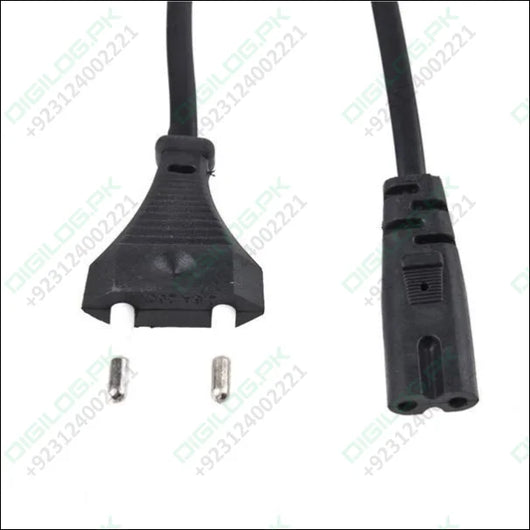 2 Prong Ac Power Cord 1 Meter Long In Pakistan