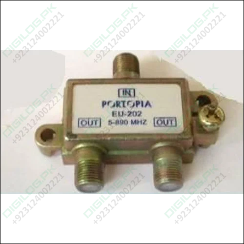 Dell 2 Way Coaxial Tv Cable Splitter 5-890mhz In Pakistan